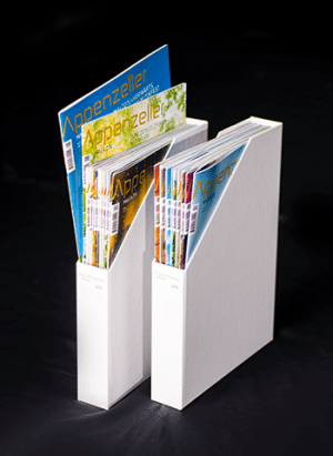 Sammelboxen für Magazine