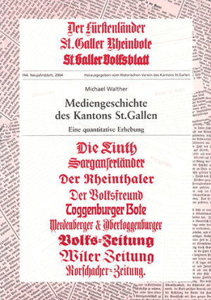 Mediengeschichte des Kantons St. Gallen