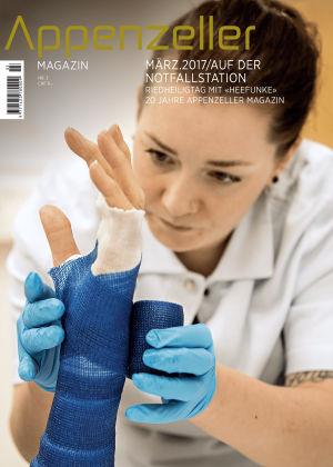 Appenzeller Magazin März 2017 Notfallstation Spital Herisau