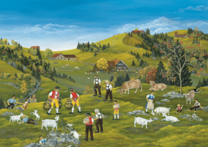 Ausflug auf die Alp