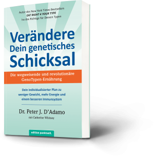 Verändere dein genetisches Schicksal. Die wegweisende und revolutionäre GenoTypen-Ernährung. Dr. Peter J. D'Adamo