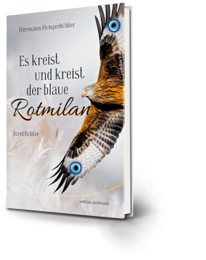 Es kreist und kreist der blaue Rotmilan